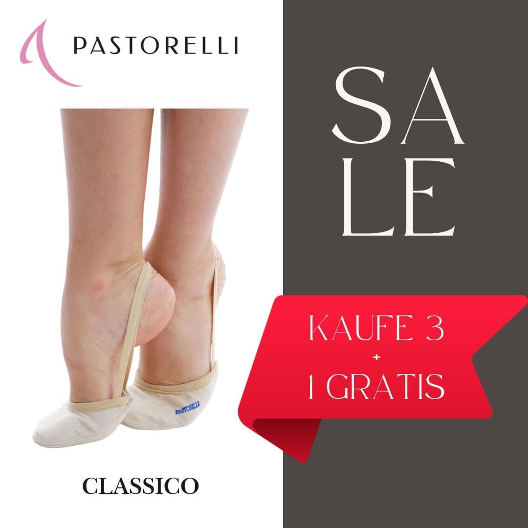 Vorteilspack 3+1 Pastorelli Schläppchen Classico