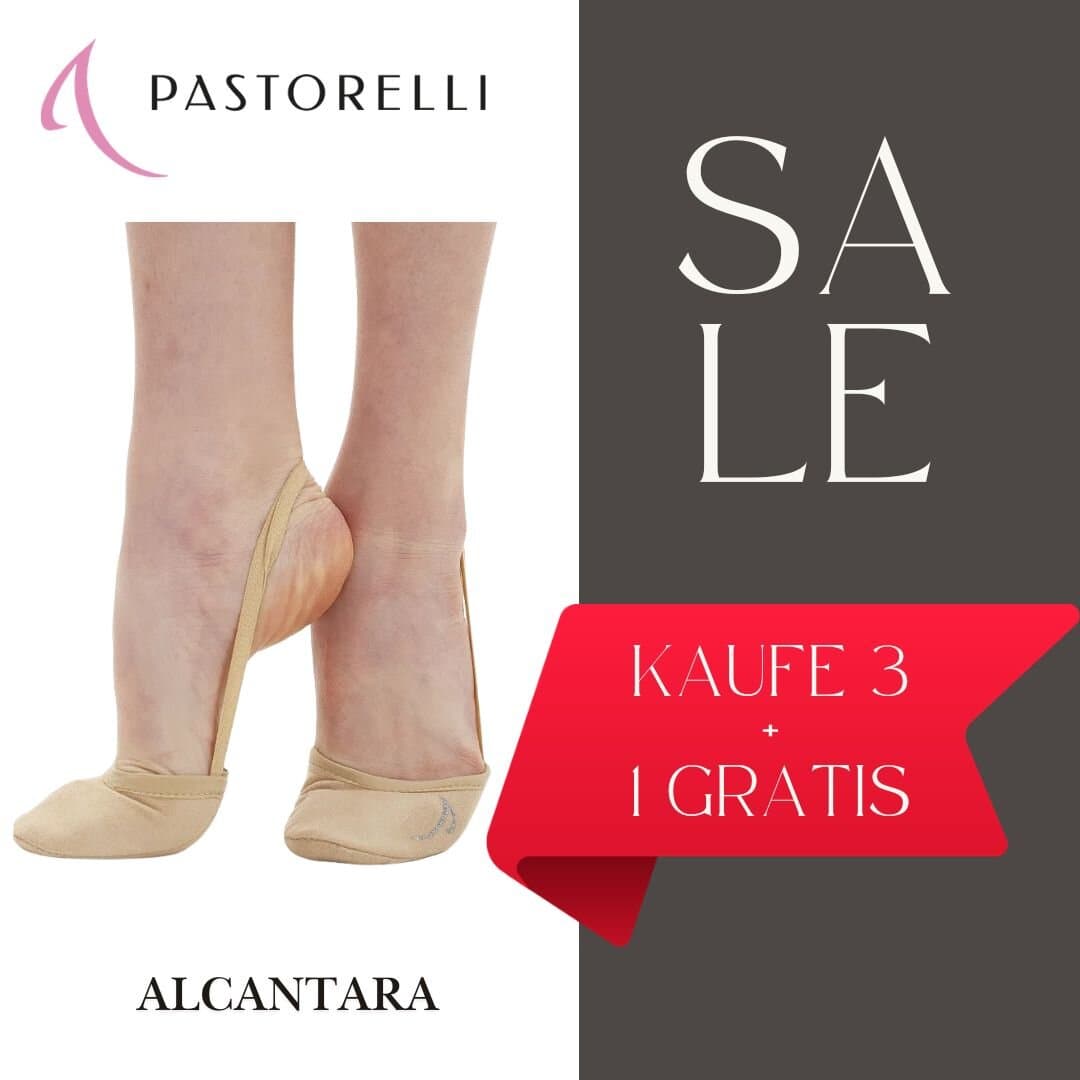 Vorteilspack 3+1 Pastorelli Schläppchen Alcantara