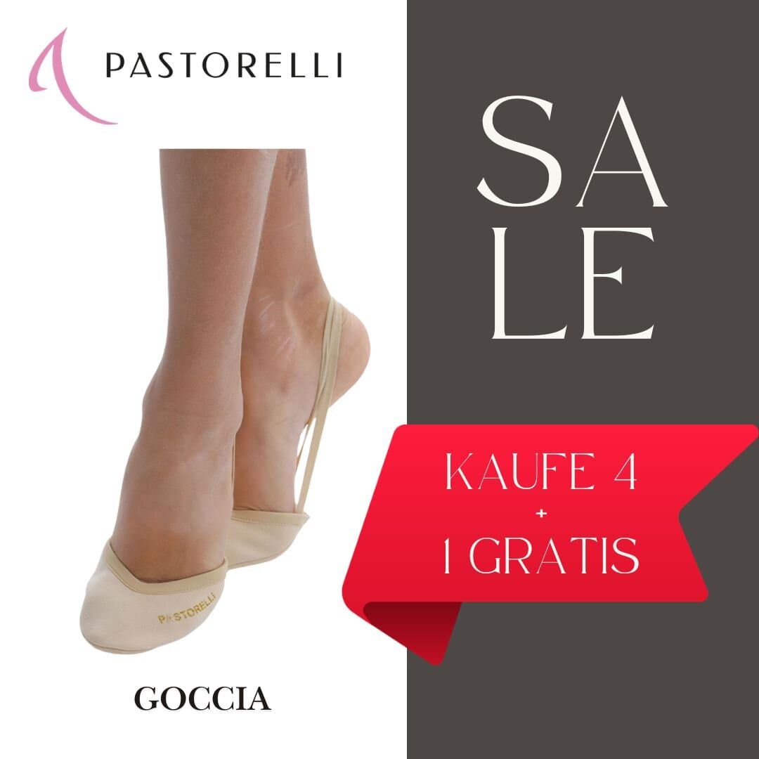Vorteilspack 4+1 Pastorelli Schläppchen Goccia