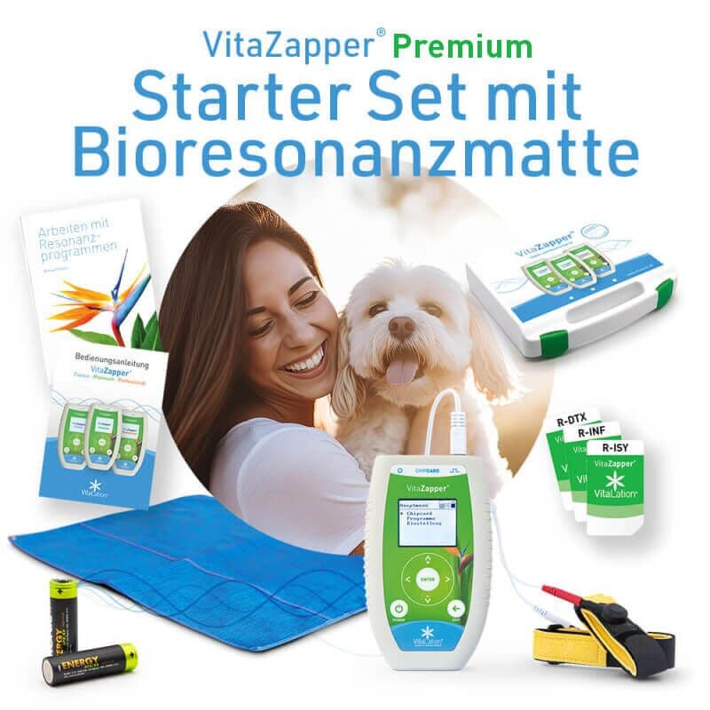 VitaZapper Premium - Bioresonanzmatte - Starter Set